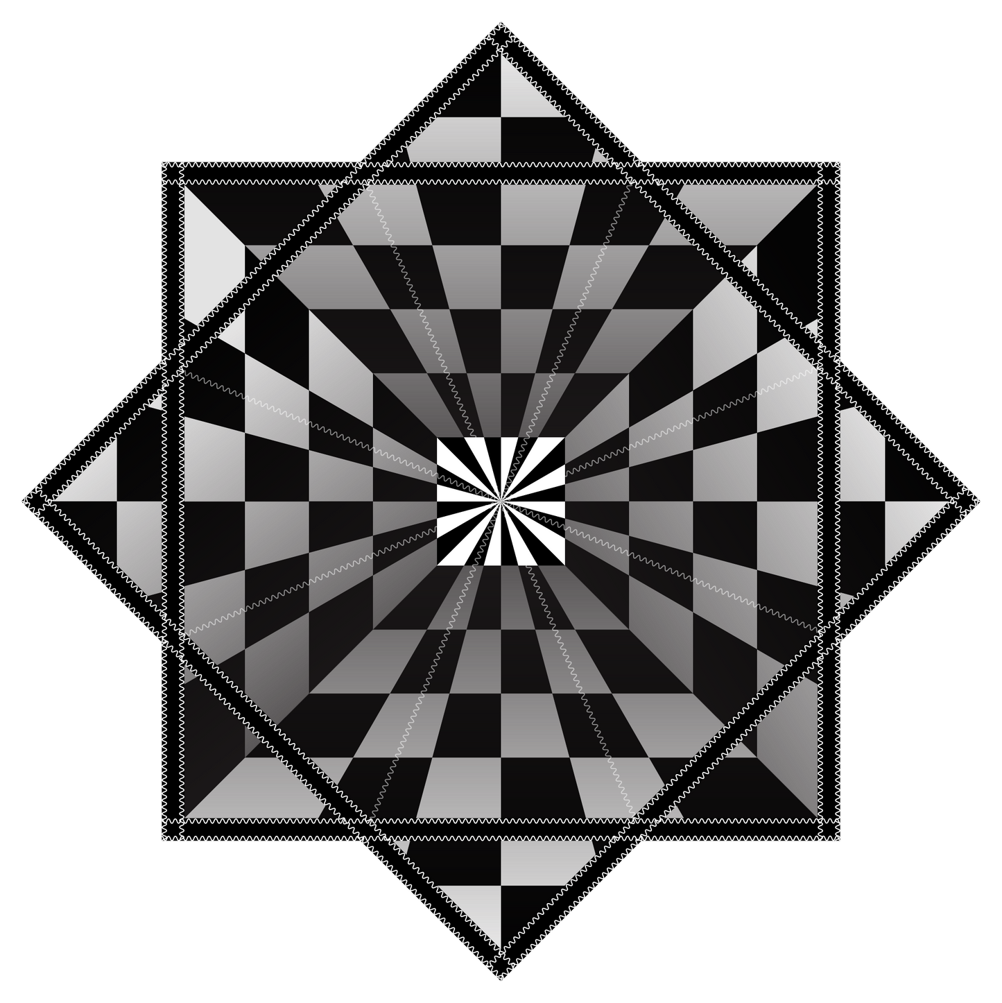 Checkerboard Portal – Jumbo 48" FlowStar (Ships by Aug 1)