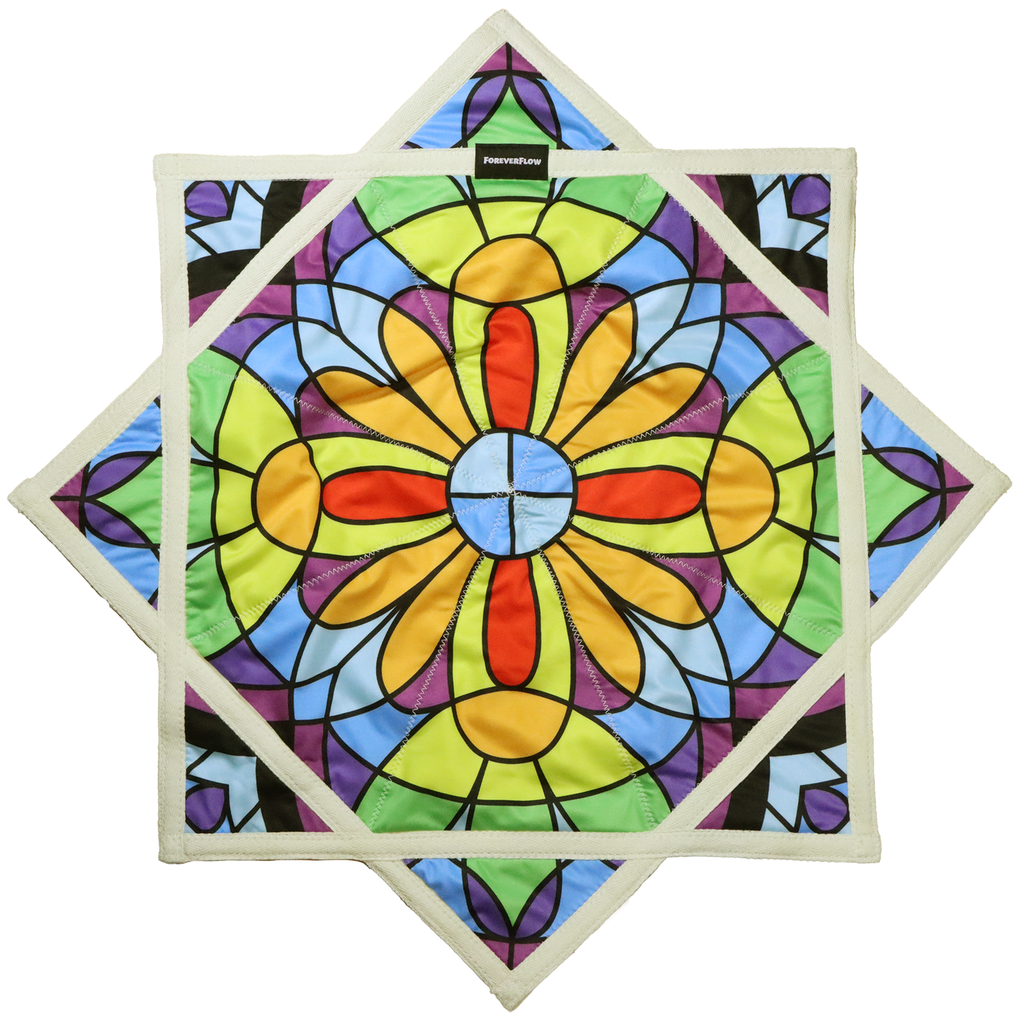 #20 Stained Glass FlowStar Forever FlowStar 26" (Ships by August 1st)