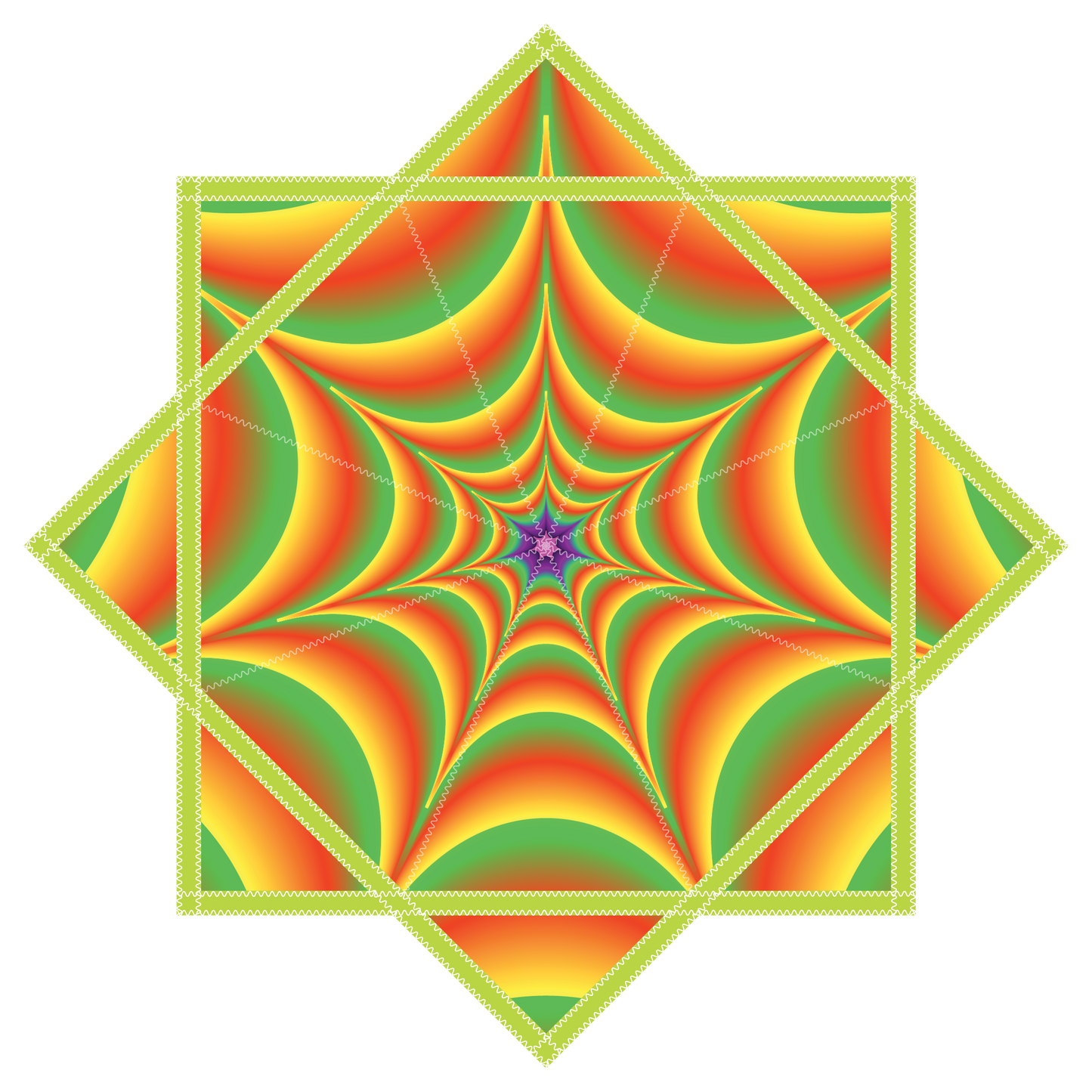 SunStar Fractal – Jumbo 48" UV FlowStar (Ships by Aug 1)