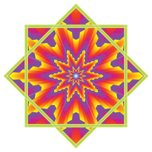 SunStar Fractal – Jumbo 48" UV FlowStar (Ships by Aug 1)