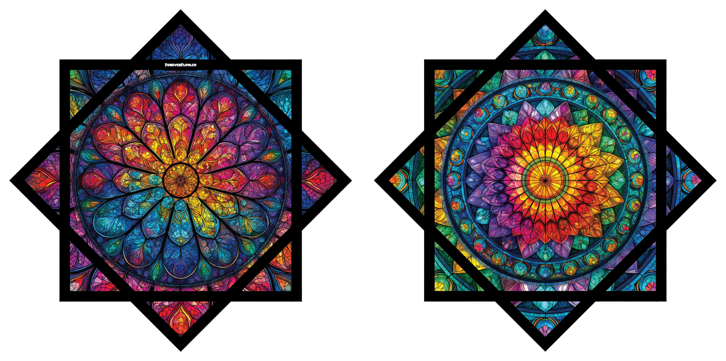 Aurora Glass – Forever FlowStar 26" (Ships By Nov 10th)