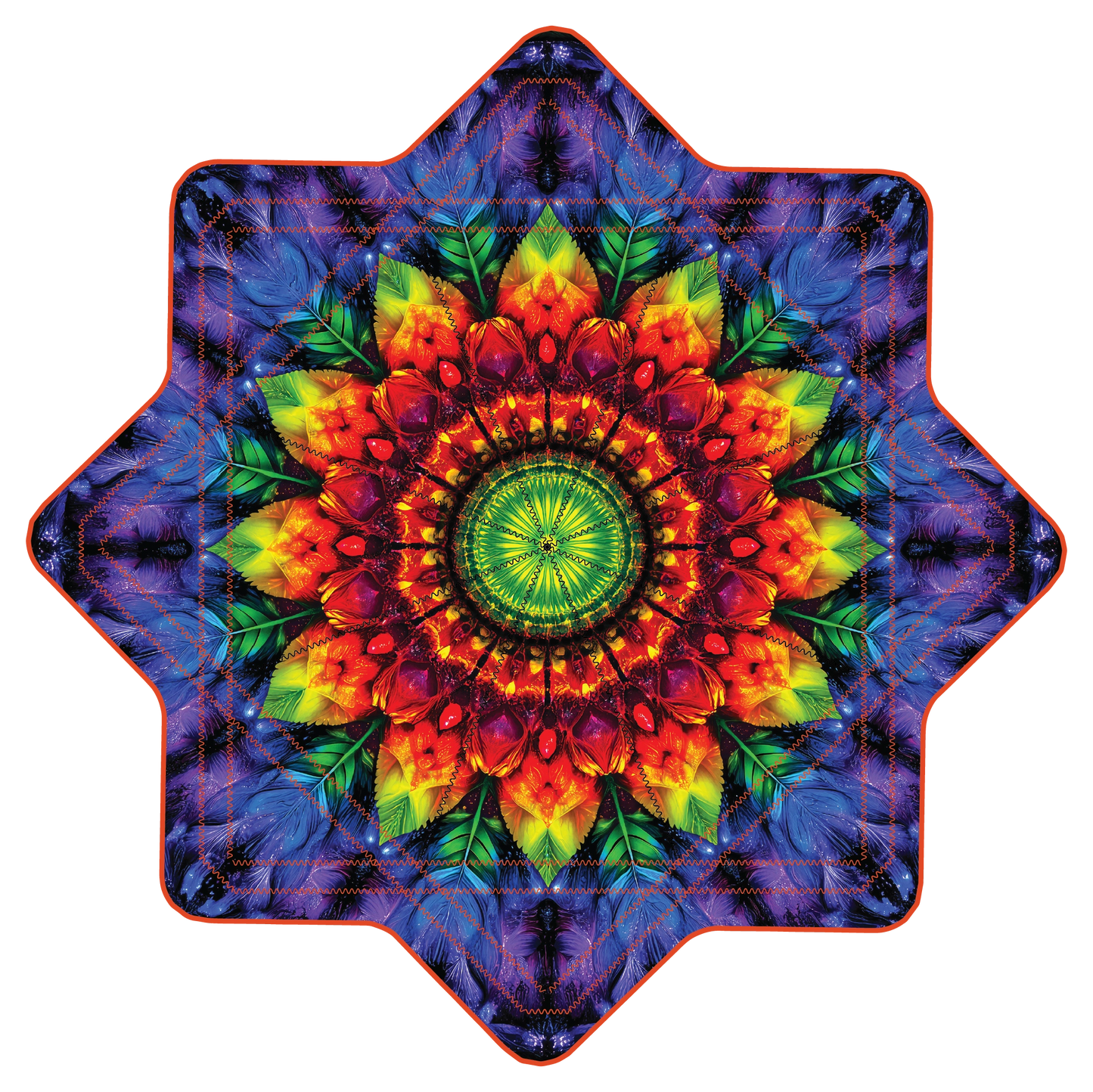 Butterfly Fractal – GlowStar- RGB Light Up 26" (Ready To Ship)
