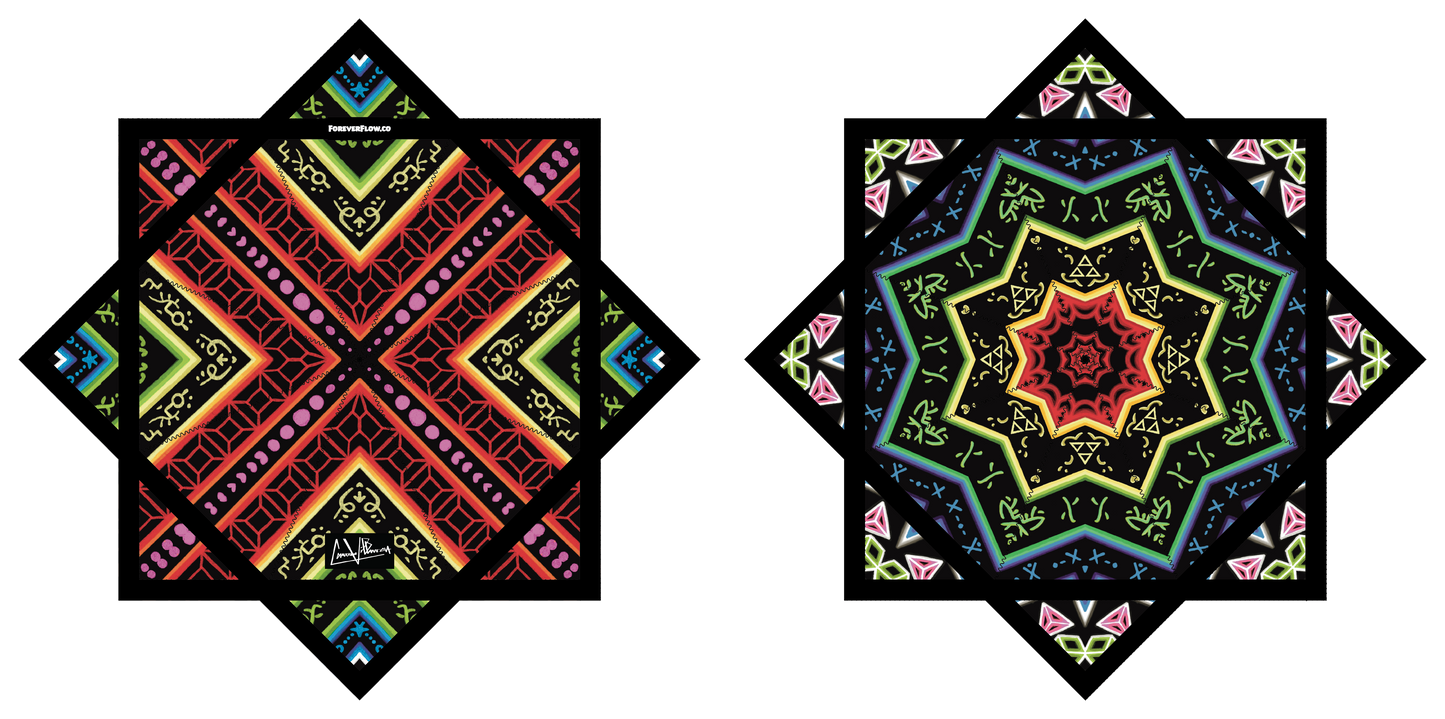" Rainbow matrix " by Cameron Villanueva– Forever FlowStar 26" (Pre-Sale)