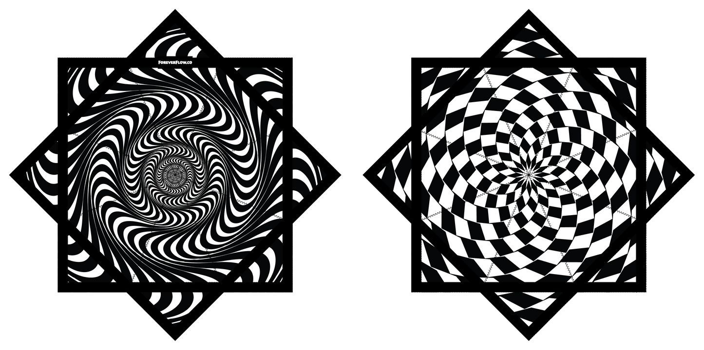 Checker Hypnosis – Forever FlowStar 26" (Ready To Ship)