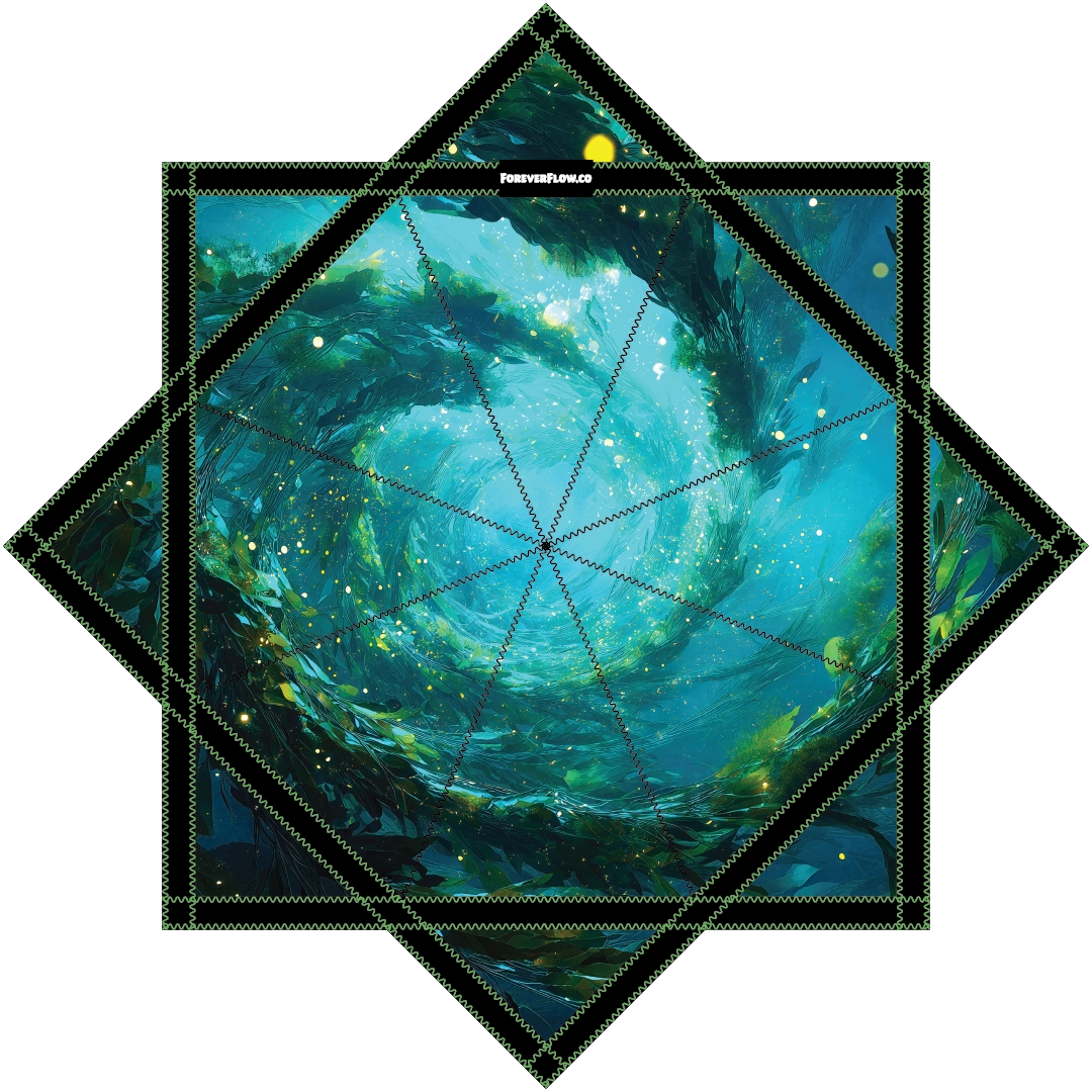 Coral Reef – Jumbo 48" FlowStar (Ready To Ship)