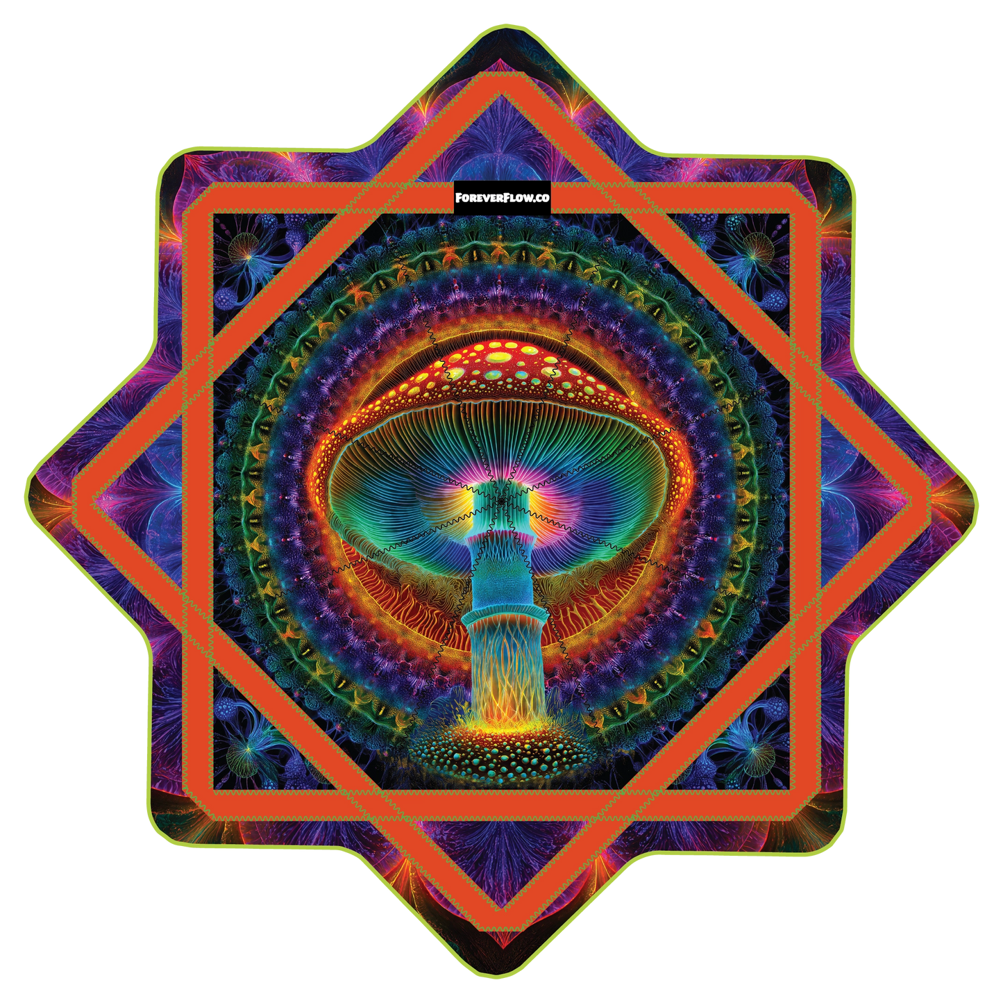 Cosmic Mushroom –  GlowStar- LED Light Up 26" (Ships By Nov. 10th)