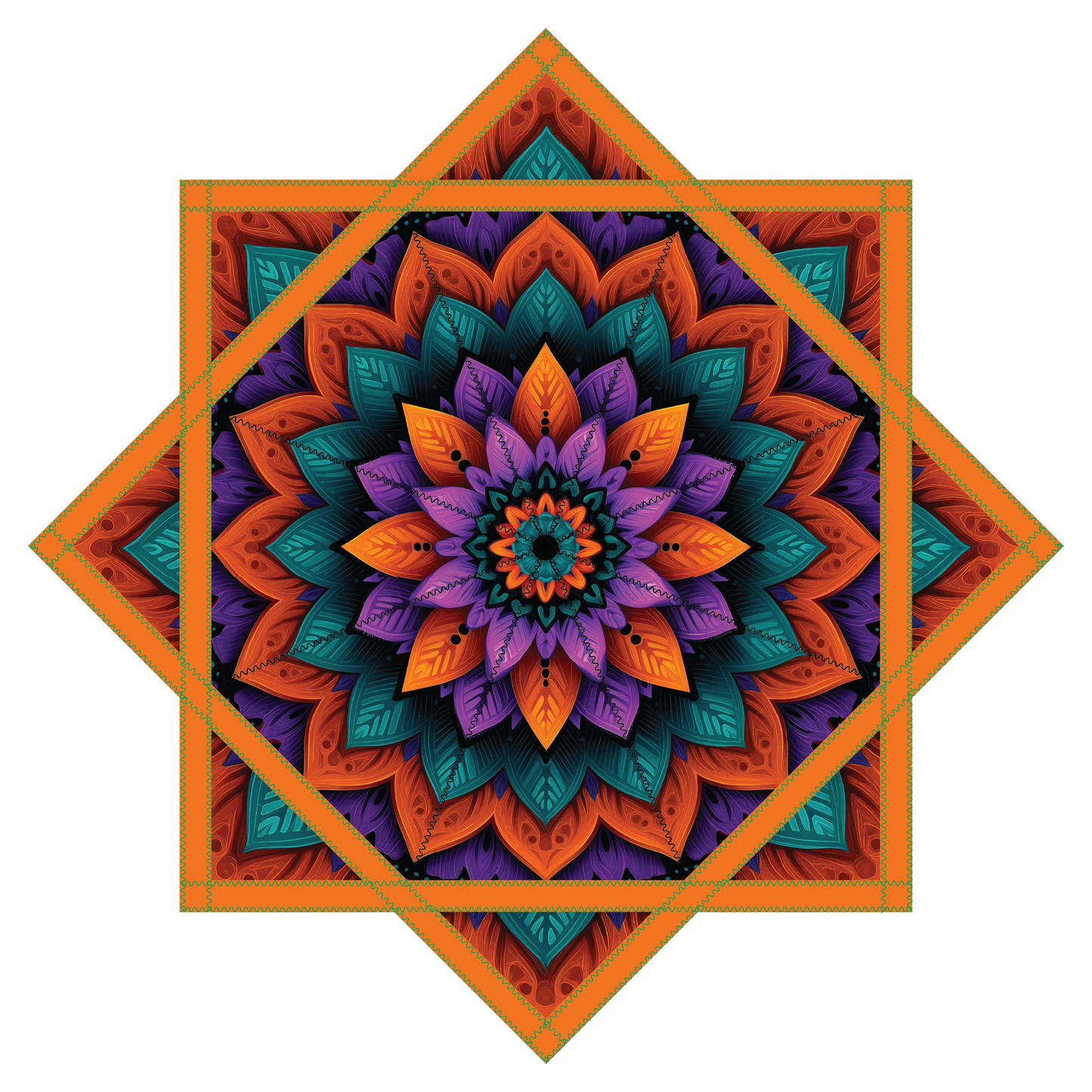 Dragon Lotus – Forever FlowStar 26" (Ships By Nov 10th)