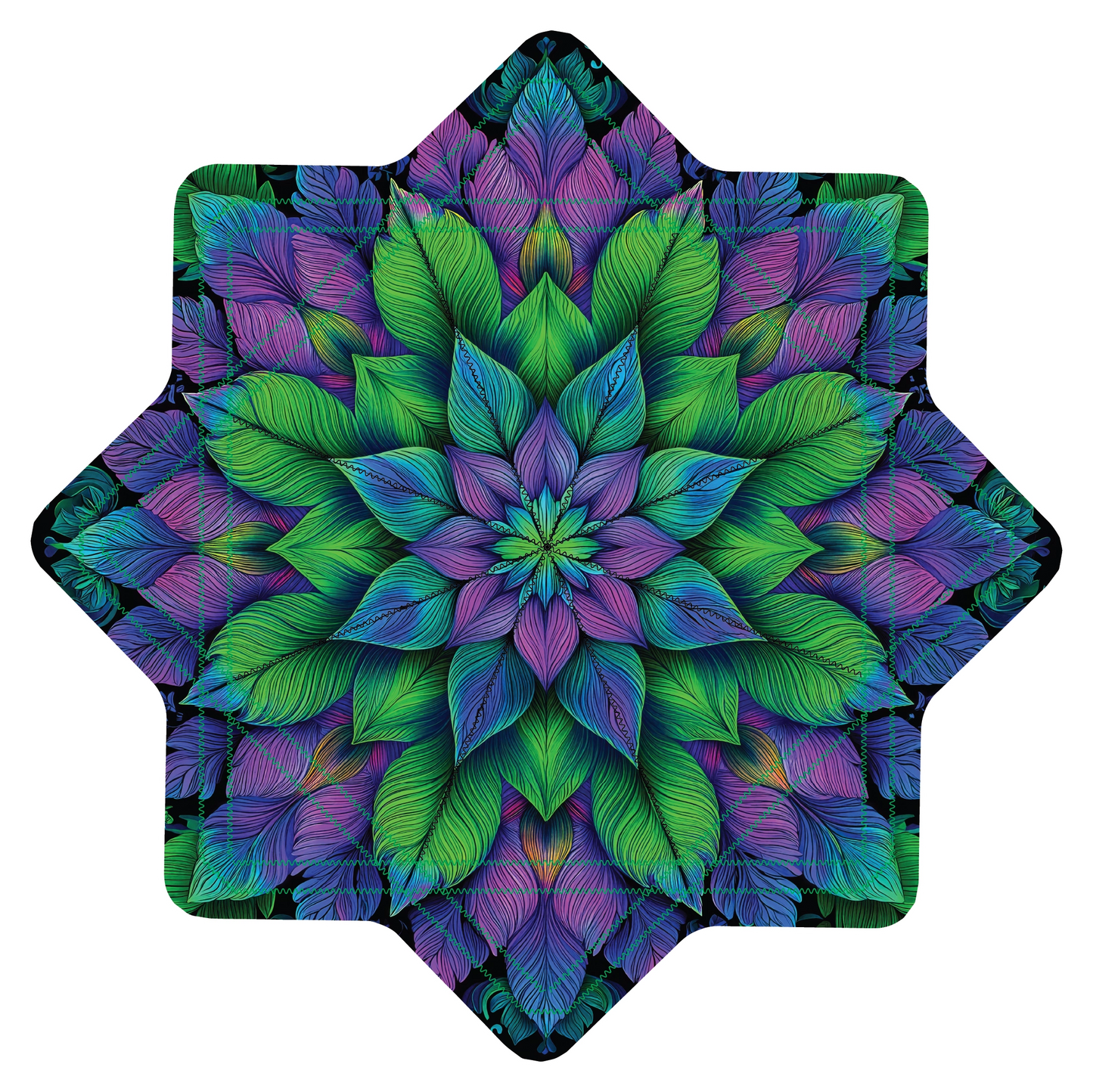 Emerald Petals –  GlowStar- LED Light Up 26" (Ships By Nov. 10th)