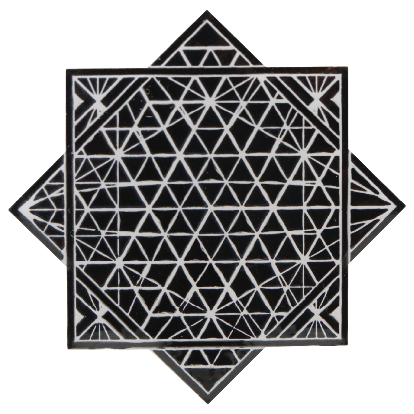 Triangle Sacred Geometry Lapel Pin