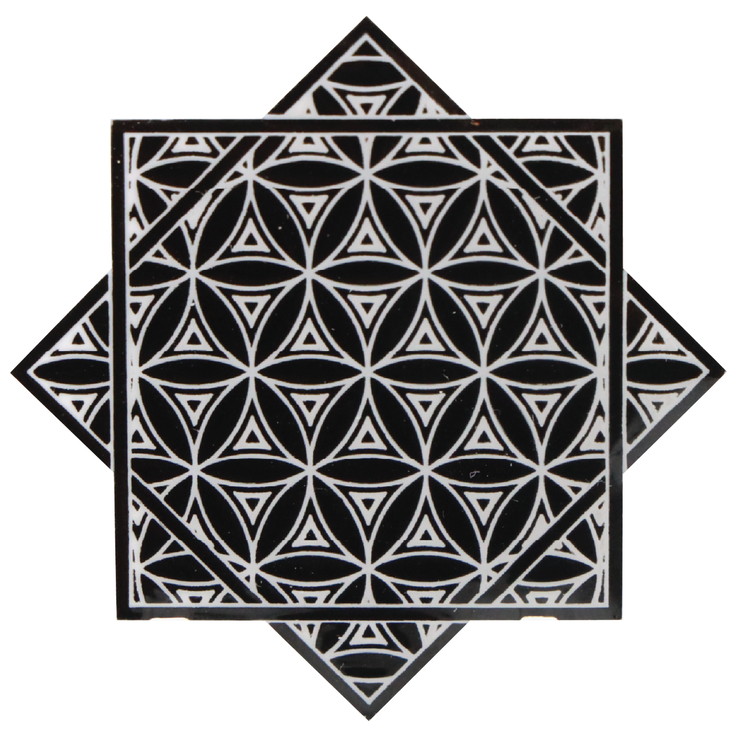 FlowerOfLife Sacred Geometry Lapel Pin