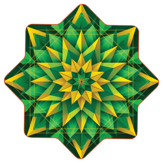 Flower Cake – Stash Star - Velcro Pocket (Ready To Ship)