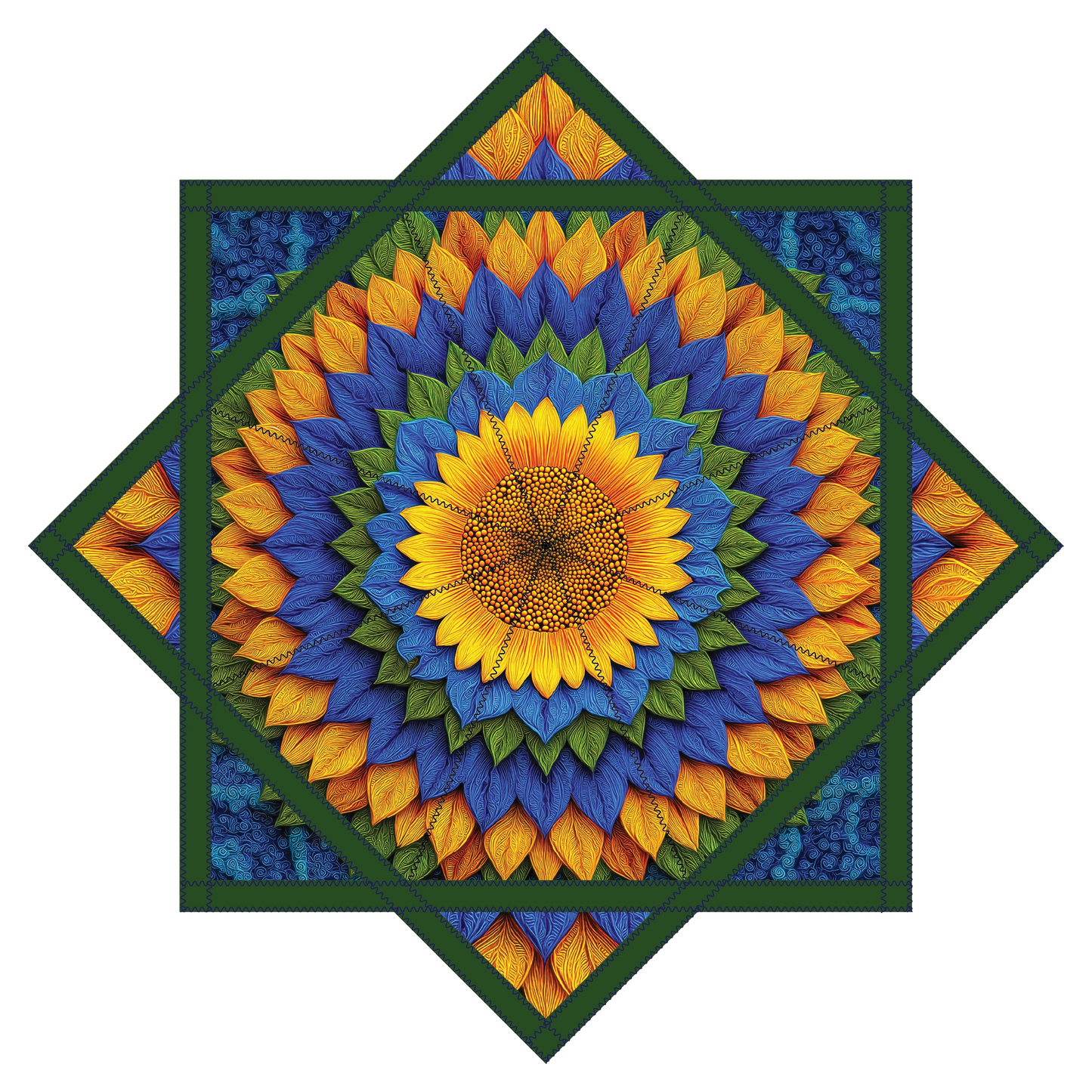 Forest Sunflower – Forever FlowStar 26" (Ready To Ship)