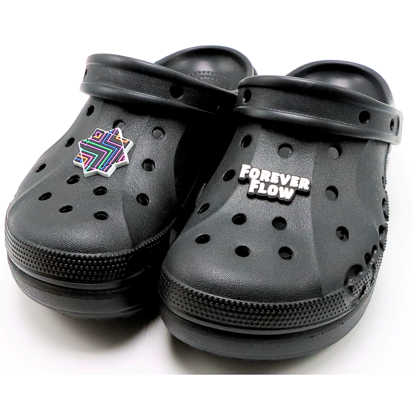 ForeverFlow Logo FlowStar Croc Charm