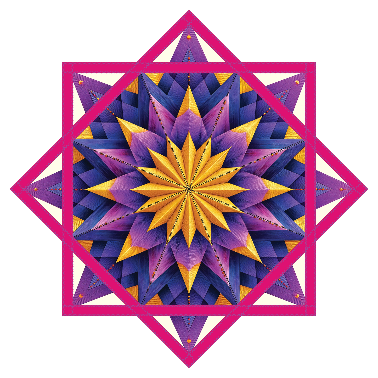 Glass Compass – Forever FlowStar 26" (Ships By Nov 10th)