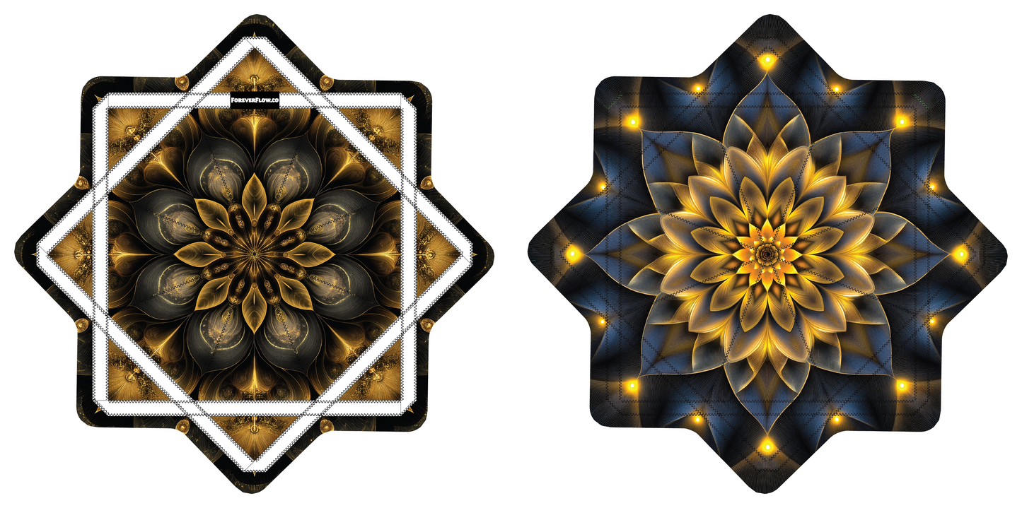 Golden Flower –  GlowStar- LED Light Up 26" (Ships By Nov. 10th)