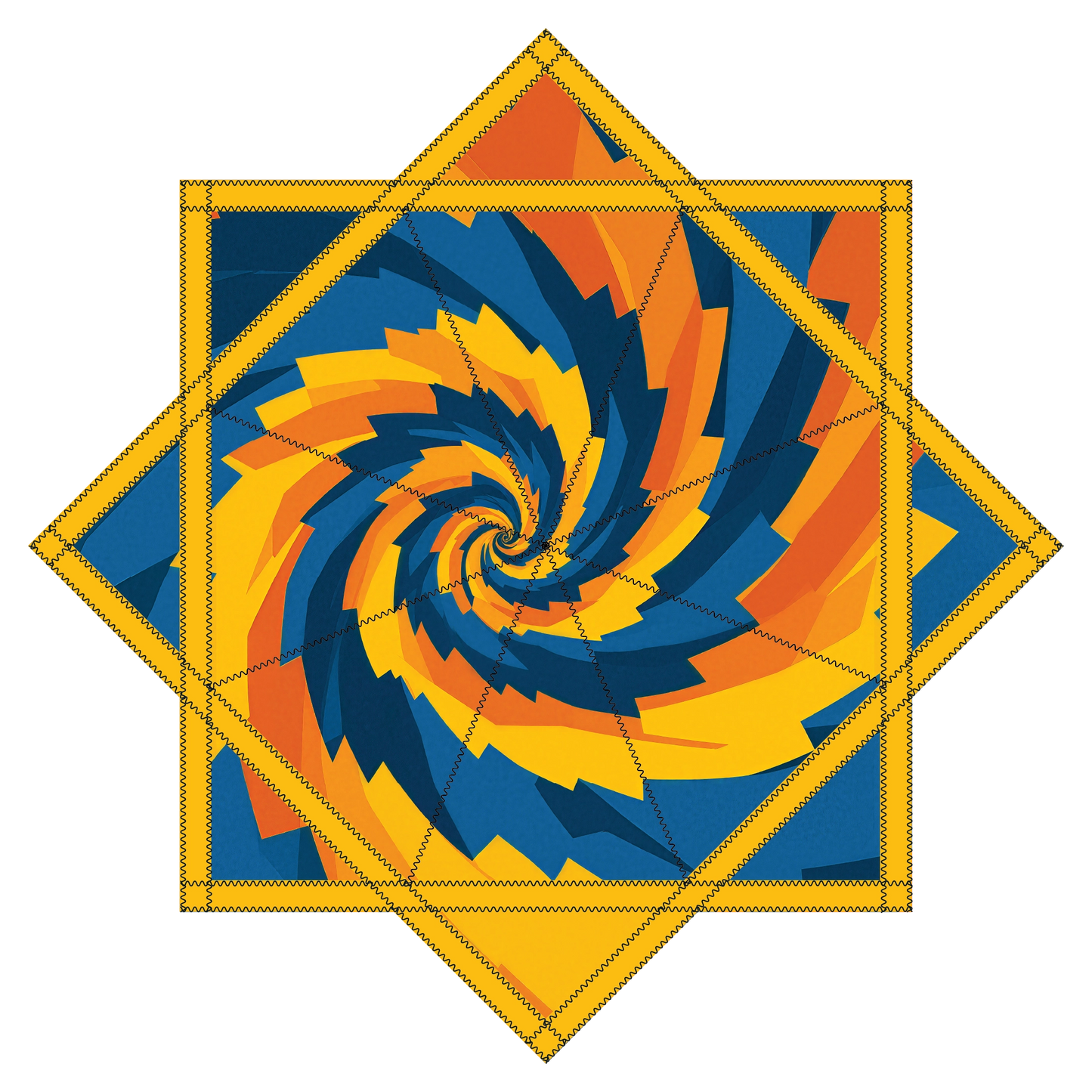 Golden Swirl – Forever FlowStar 26" (Ships By Nov 10th)