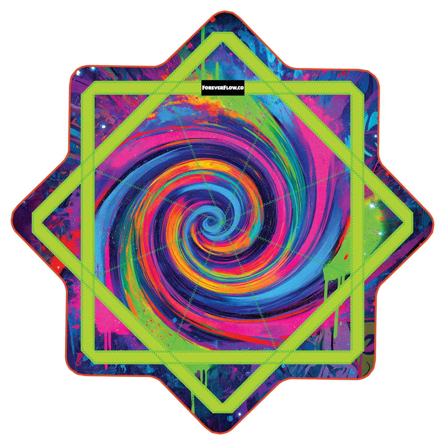 Graffiti Swirl –  GlowStar- LED Light Up 26" (Ships By Nov. 10th)