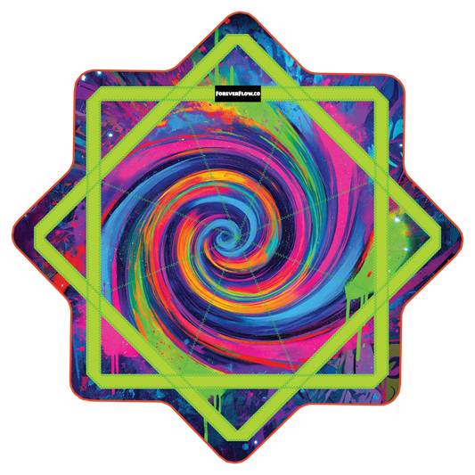 Graffiti Swirl –  GlowStar- LED Light Up 26" (Ships By Nov. 10th)
