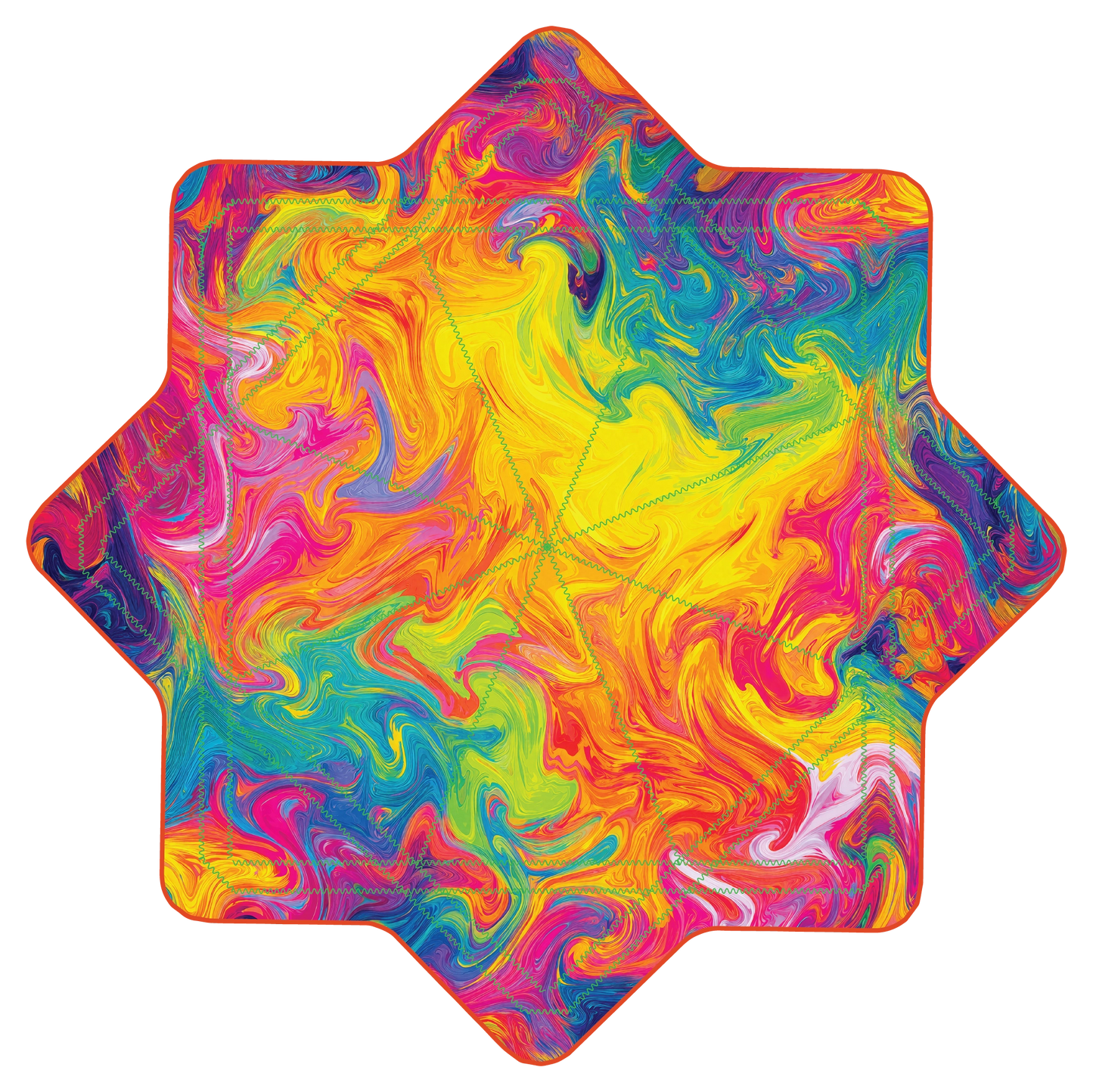Graffiti Swirl –  GlowStar- LED Light Up 26" (Ships By Nov. 10th)