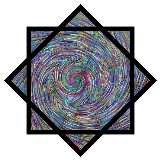 "Cosmic Bliss" Artwork by Isaiah Jenkins – Forever FlowStar 26"