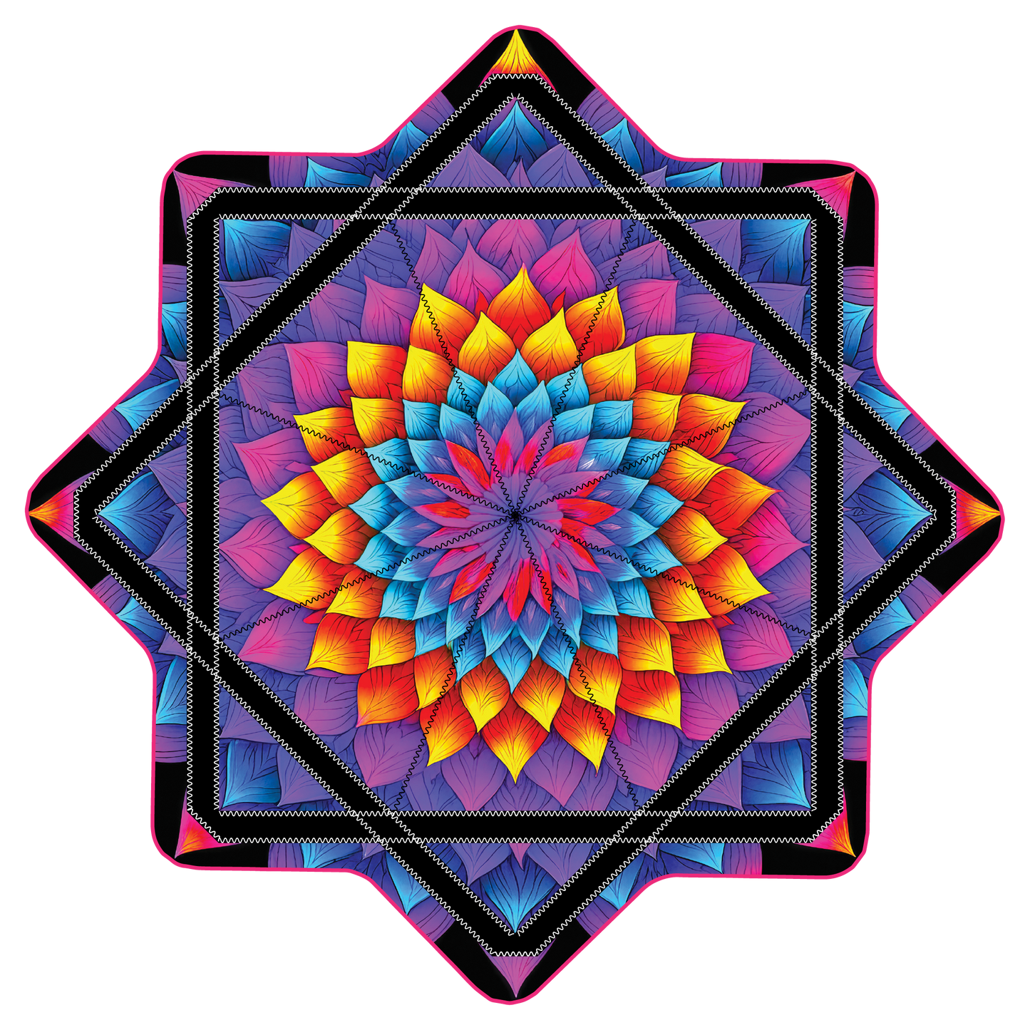 Jewled Flower – GlowStar- LED Light Up 26" (Ready To Ship)