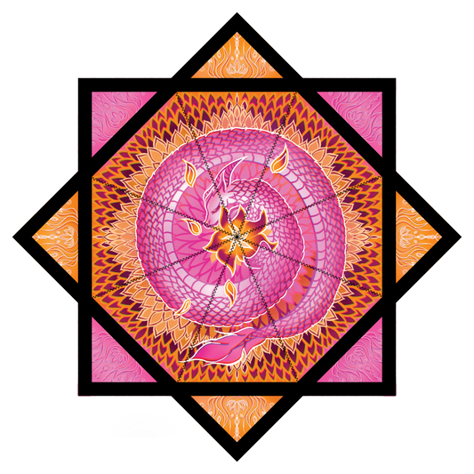 "Dragon Petal" by Katherine Balcer – Forever FlowStar 26" (Pre-Sale)