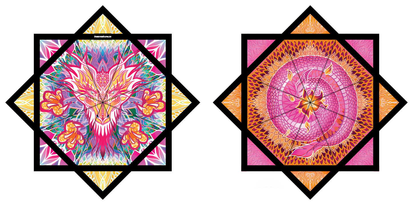 "Dragon Petal" by Katherine Balcer – Forever FlowStar 26" (Pre-Sale)