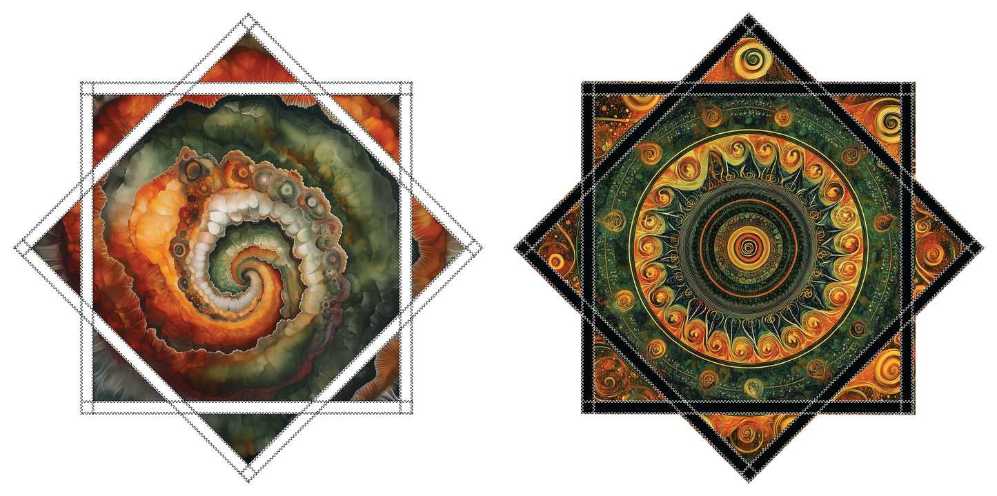 PRE SALE- Agate Bloom Inspired By Kayla Clendining– Forever FlowStar 26" (Ships Oct. 27th)