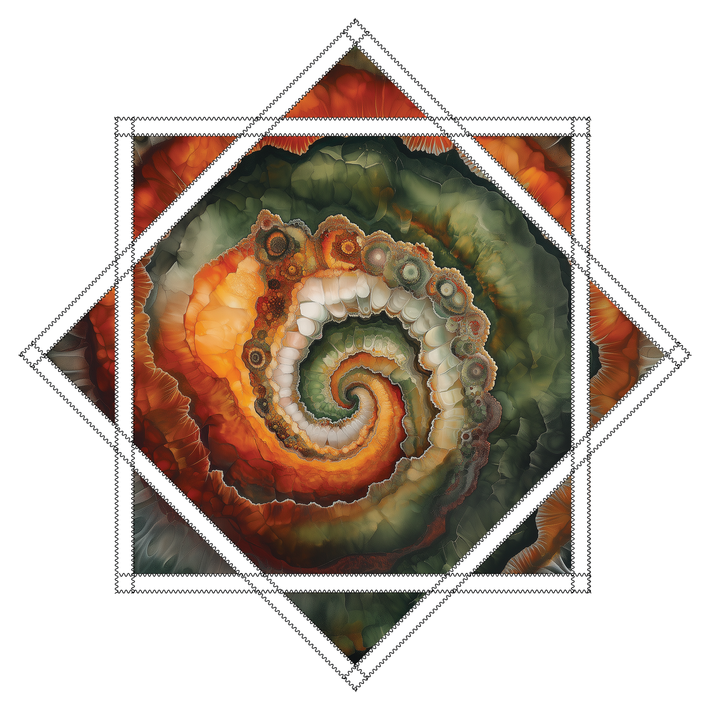 PRE SALE- Agate Bloom Inspired By Kayla Clendining– Forever FlowStar 26" (Ships Oct. 27th)
