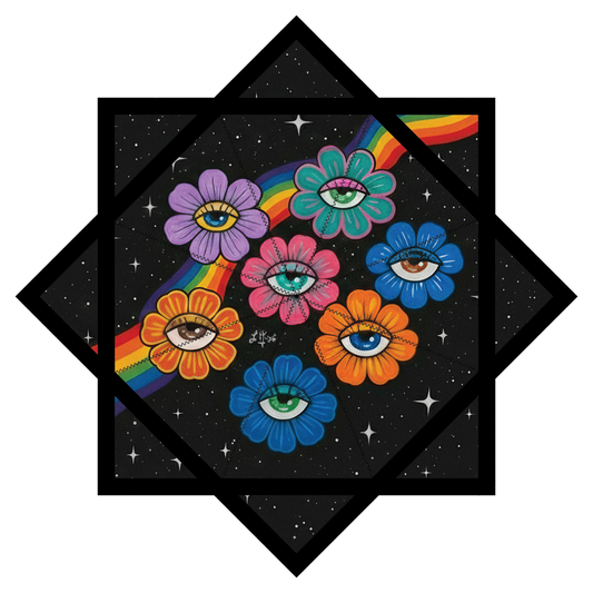 "Flow As You Grow" Artwork by Lavina Hall – Forever FlowStar 26"