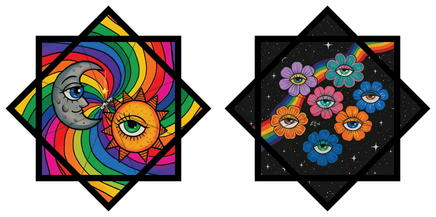"Flow As You Grow" Artwork by Lavina Hall – Forever FlowStar 26"