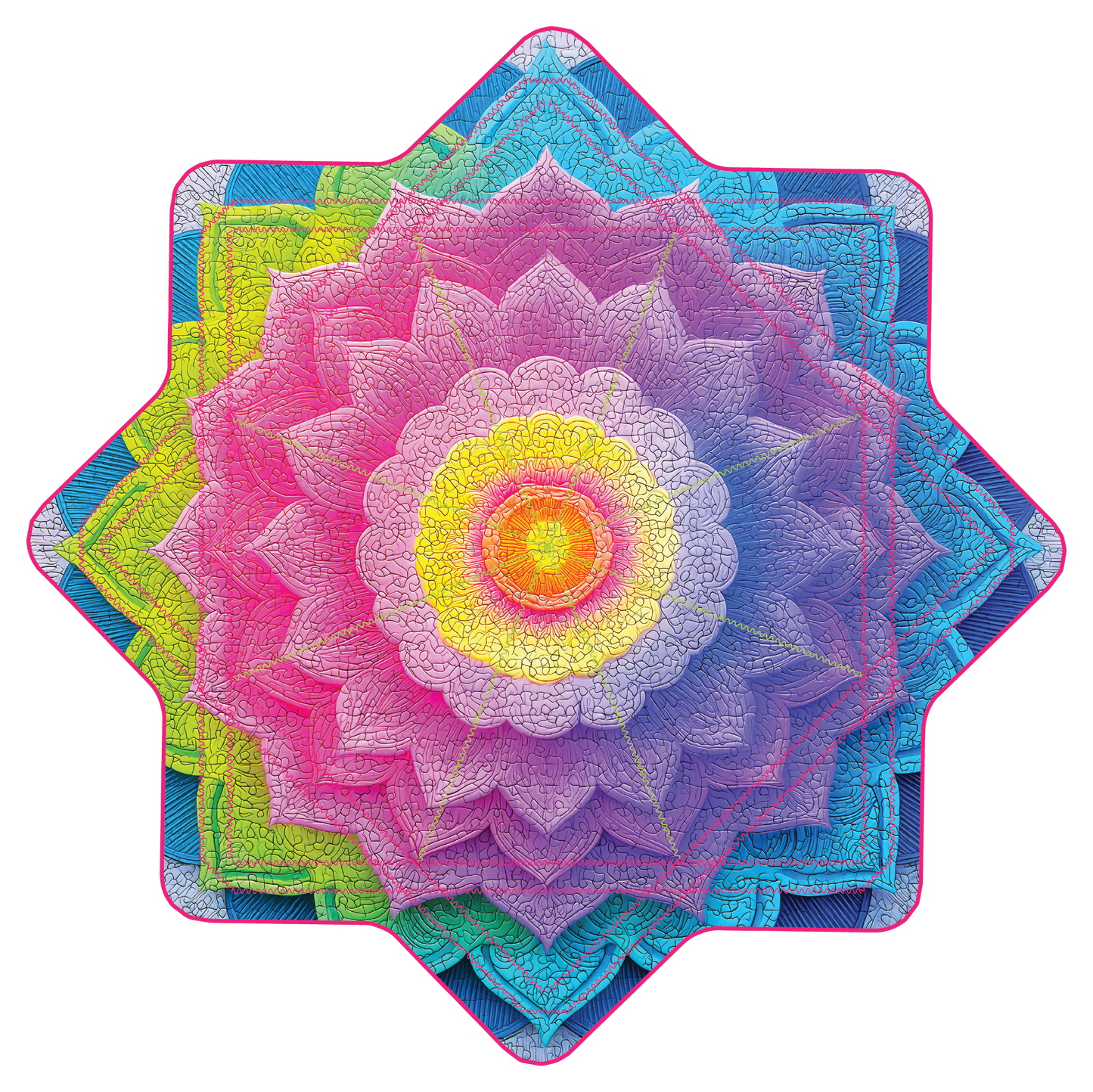 Lime Puzzle – GlowStar- LED Light Up 26" (Ready To Ship)