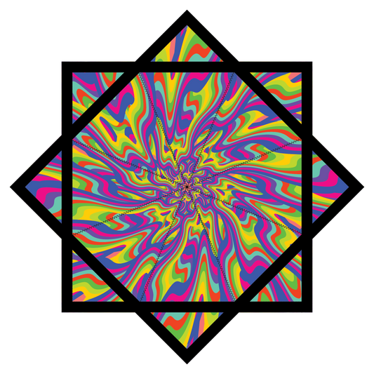 Mandala Swirl – Forever FlowStar 26" (Ships By Jan. 10th)