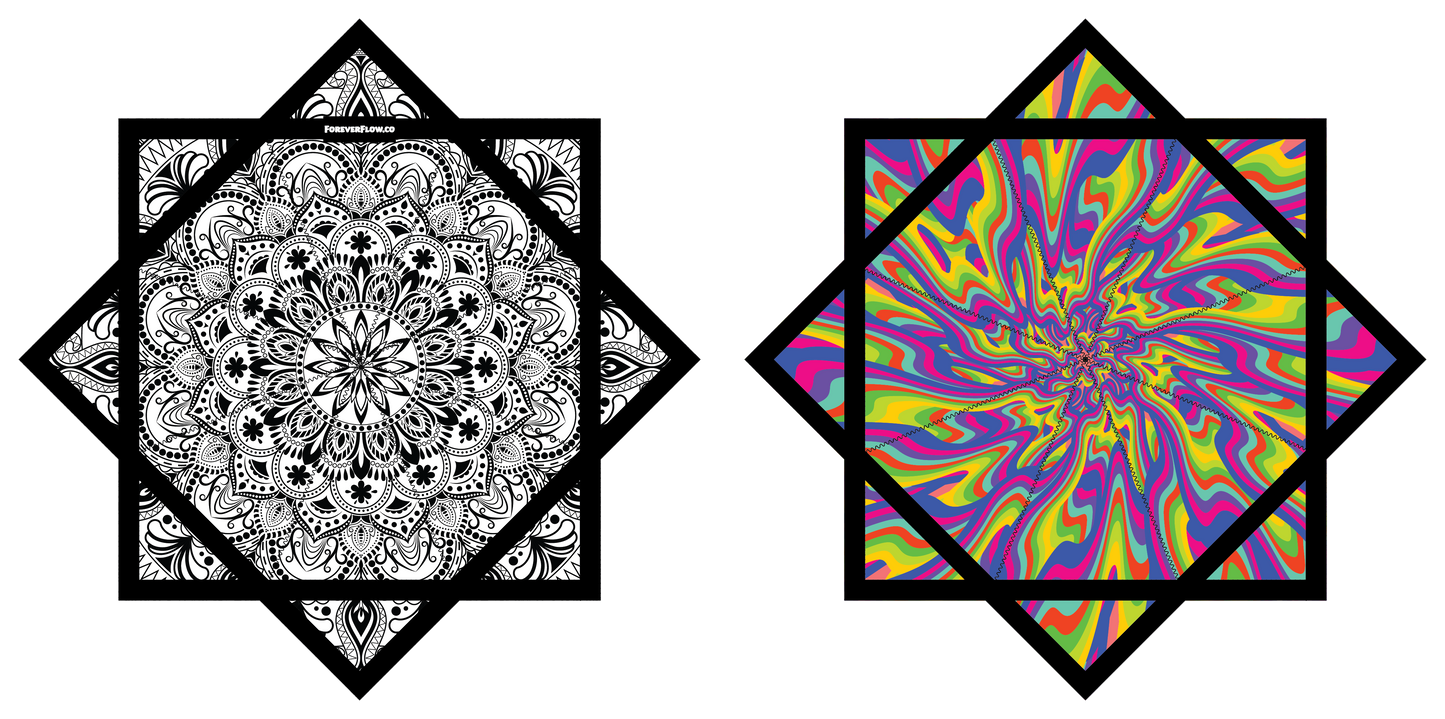 Mandala Swirl – Forever FlowStar 26" (Ready To Ship)