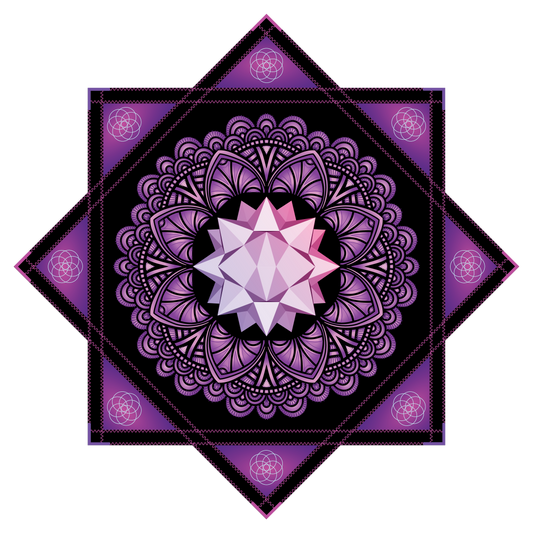 Midnight Bloom – Forever FlowStar 26" (Ready to Ship)