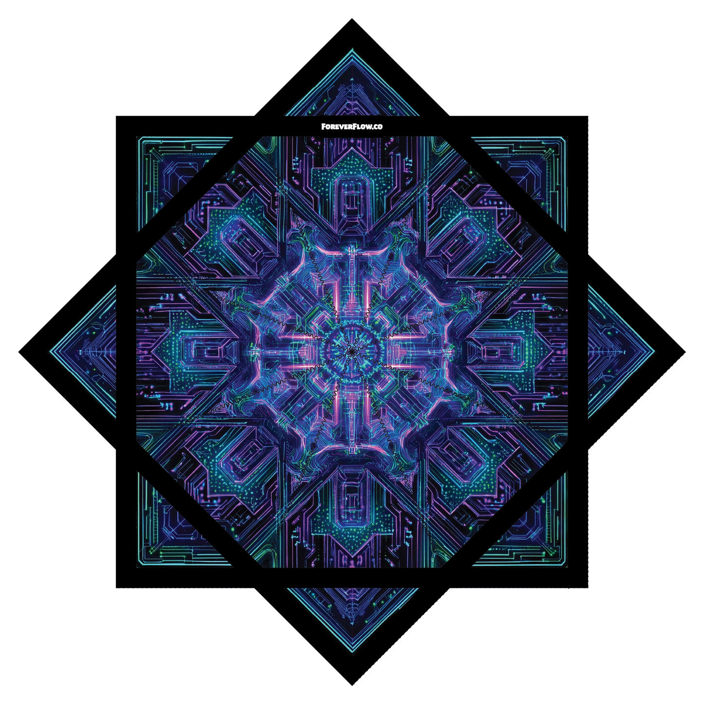 Neon Circuit – Forever FlowStar 26" (Ships By Nov 10th)