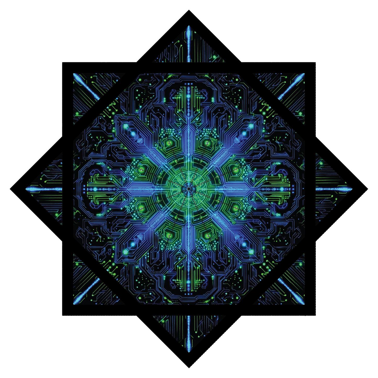 Neon Circuit – Forever FlowStar 26" (Ships By Nov 10th)