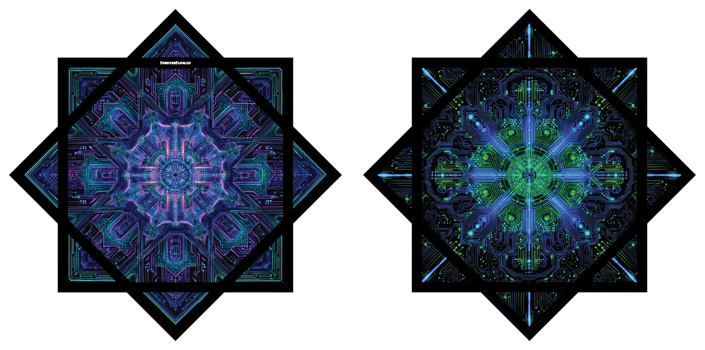 Neon Circuit – Forever FlowStar 26" (Ships By Nov 10th)