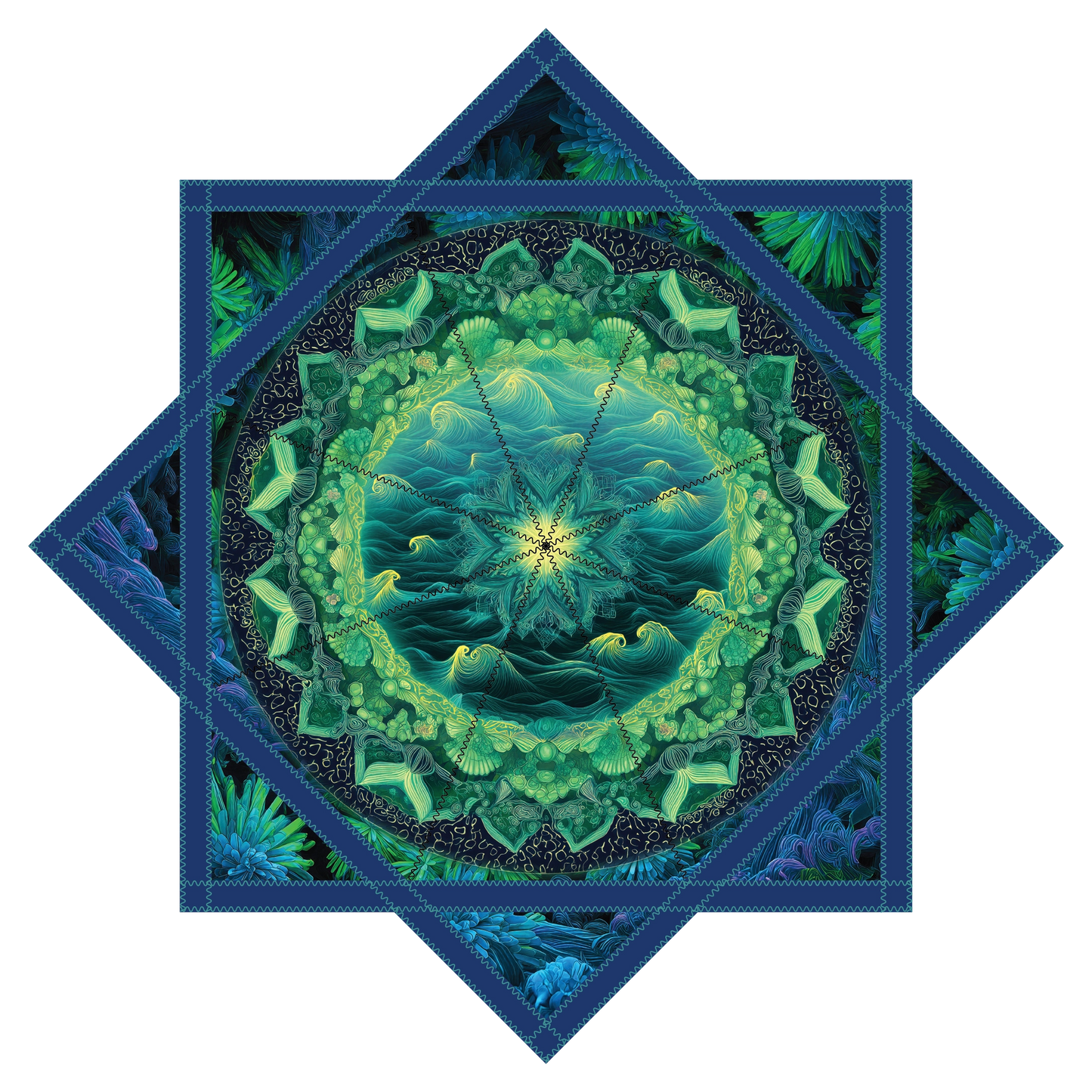 Ocean Bloom – Forever FlowStar 26" (Ships By Nov 10th)
