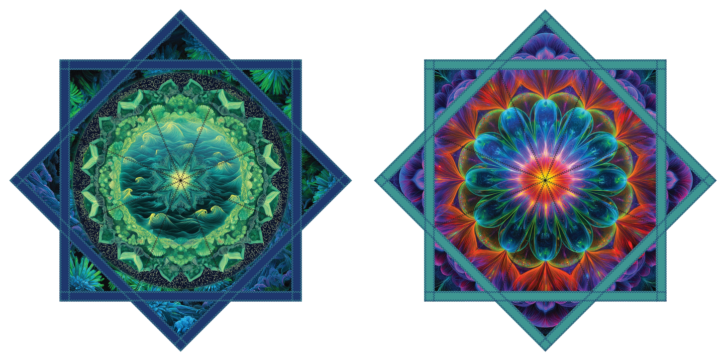 Ocean Bloom – Forever FlowStar 26" (Ships By Nov 10th)