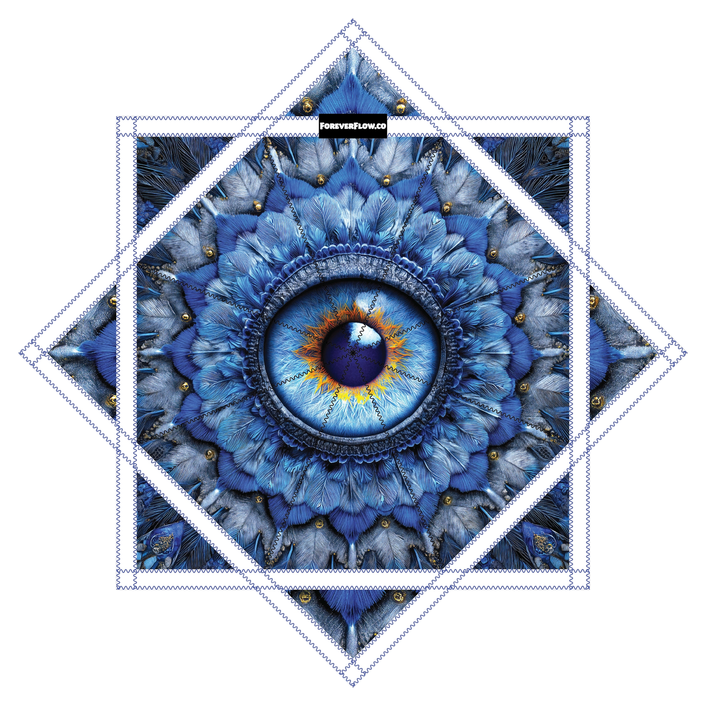 Owl Eye – Forever FlowStar 26" (Ready To Ship)