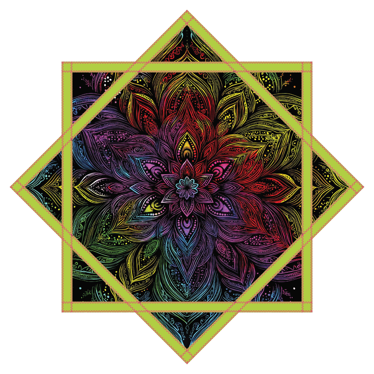 Painted Rainbow– Forever FlowStar 26" (Ready To Ship)