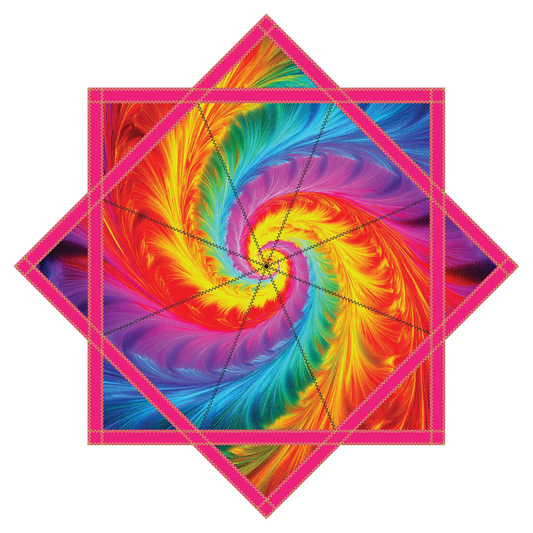 Painted Rainbow– Forever FlowStar 26" (Ready To Ship)