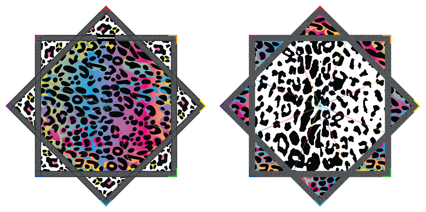 Rainbow Leopard – Forever FlowStar 26" (Ships By August 7th)