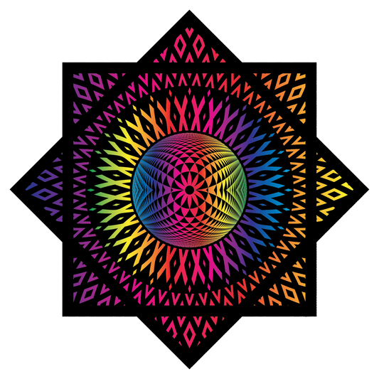 Rainbow Motion – Forever FlowStar 26" (Ships By Jan. 10th)