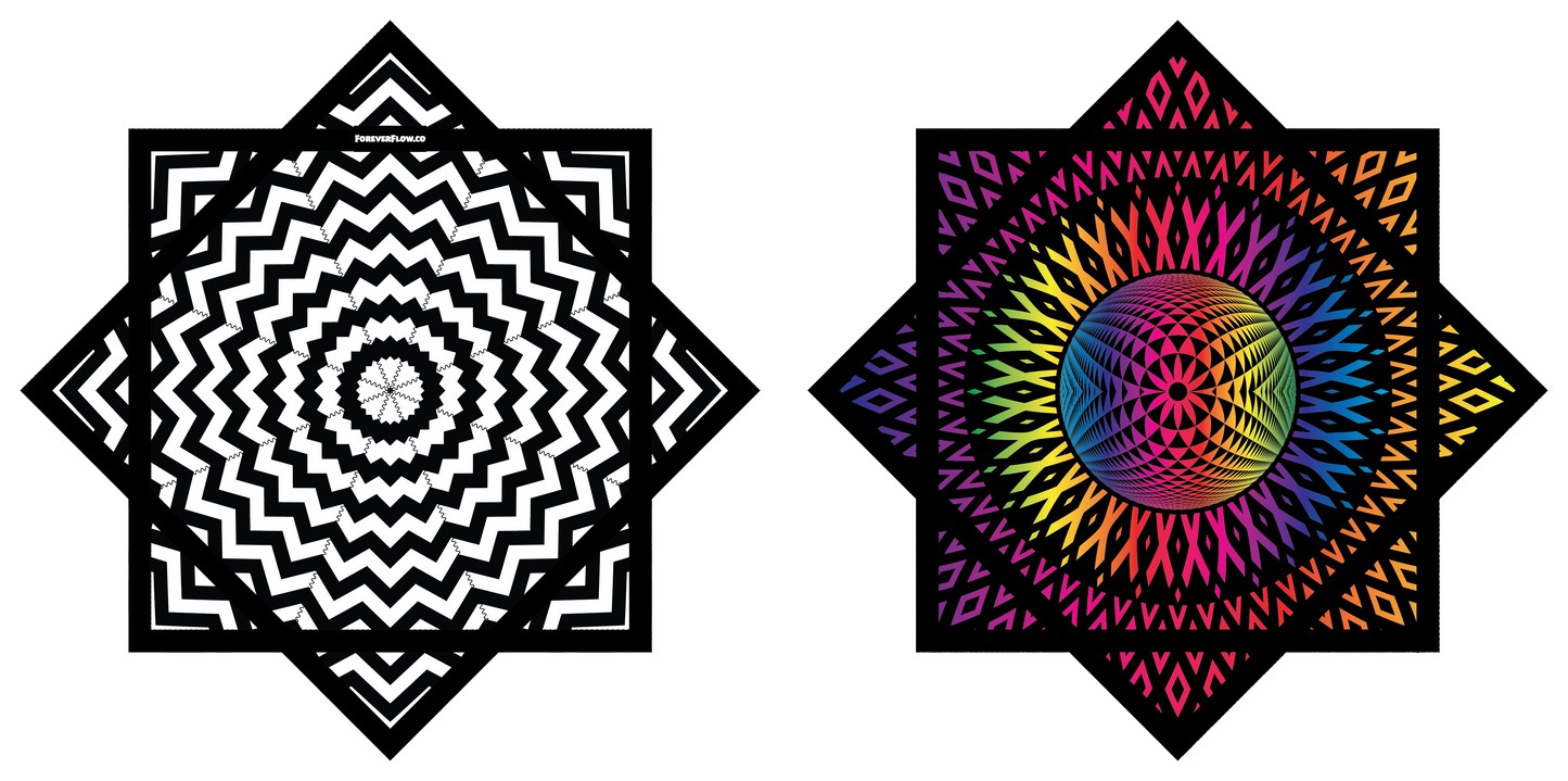 Rainbow Motion – Forever FlowStar 26" (Ready To Ship)