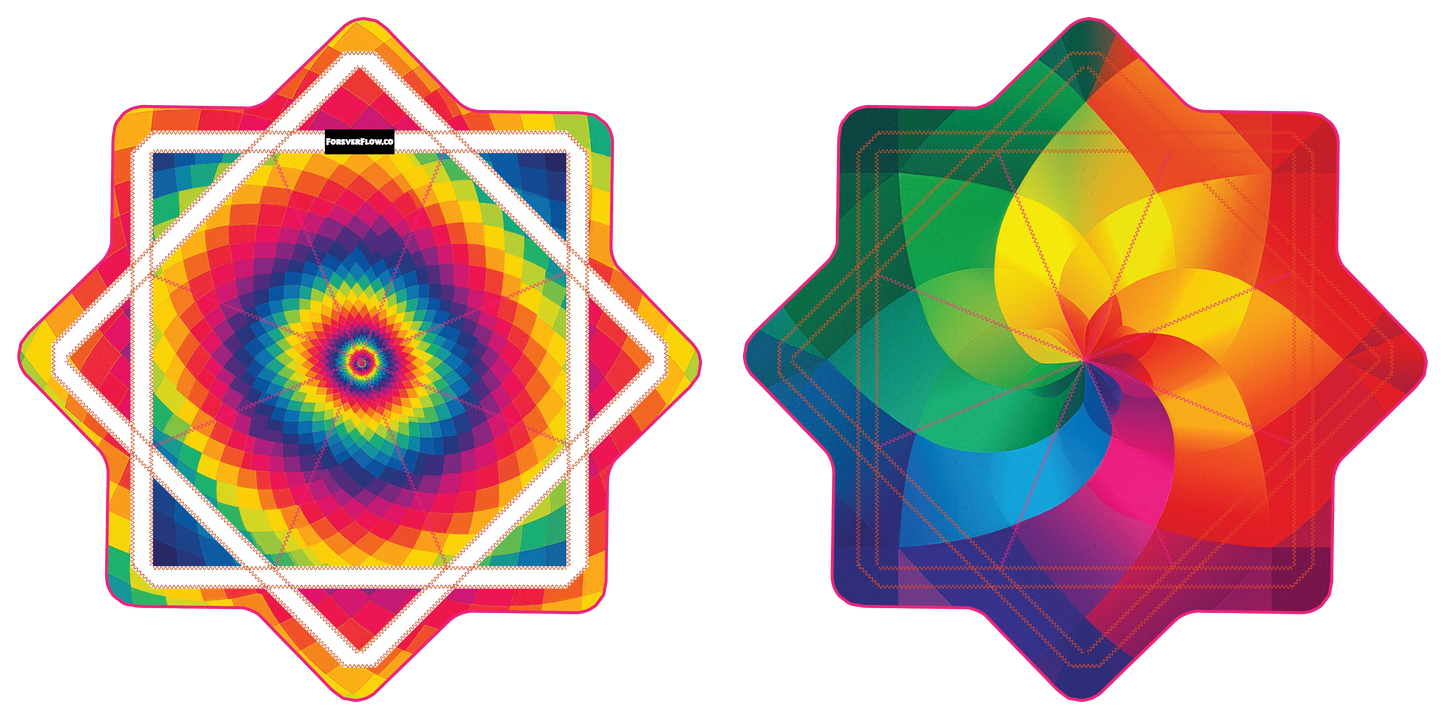 Rainbow Pedals –  GlowStar- LED Light Up 26" (Ships By Nov. 10th)