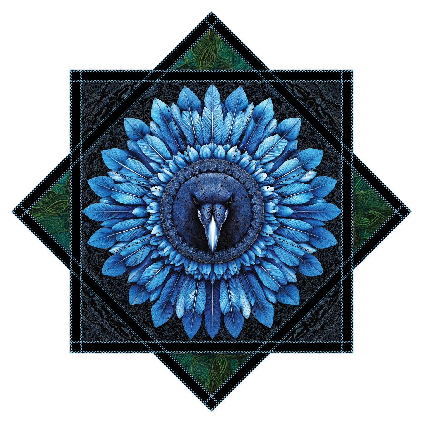 Raven Flower – Forever FlowStar 26" (Ready To Ship)