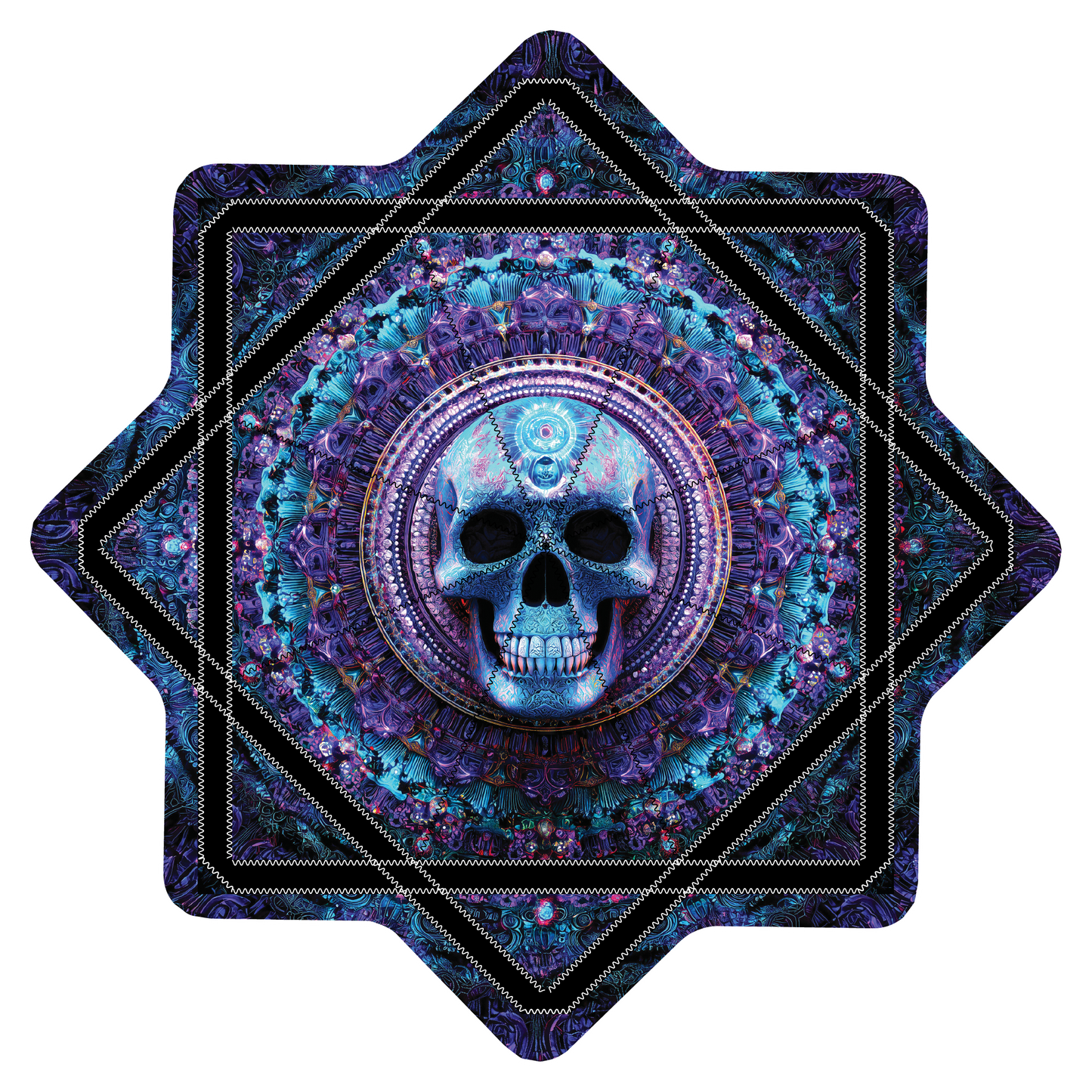 Rose Skull – GlowStar- LED Light Up 26" (Ready To Ship)