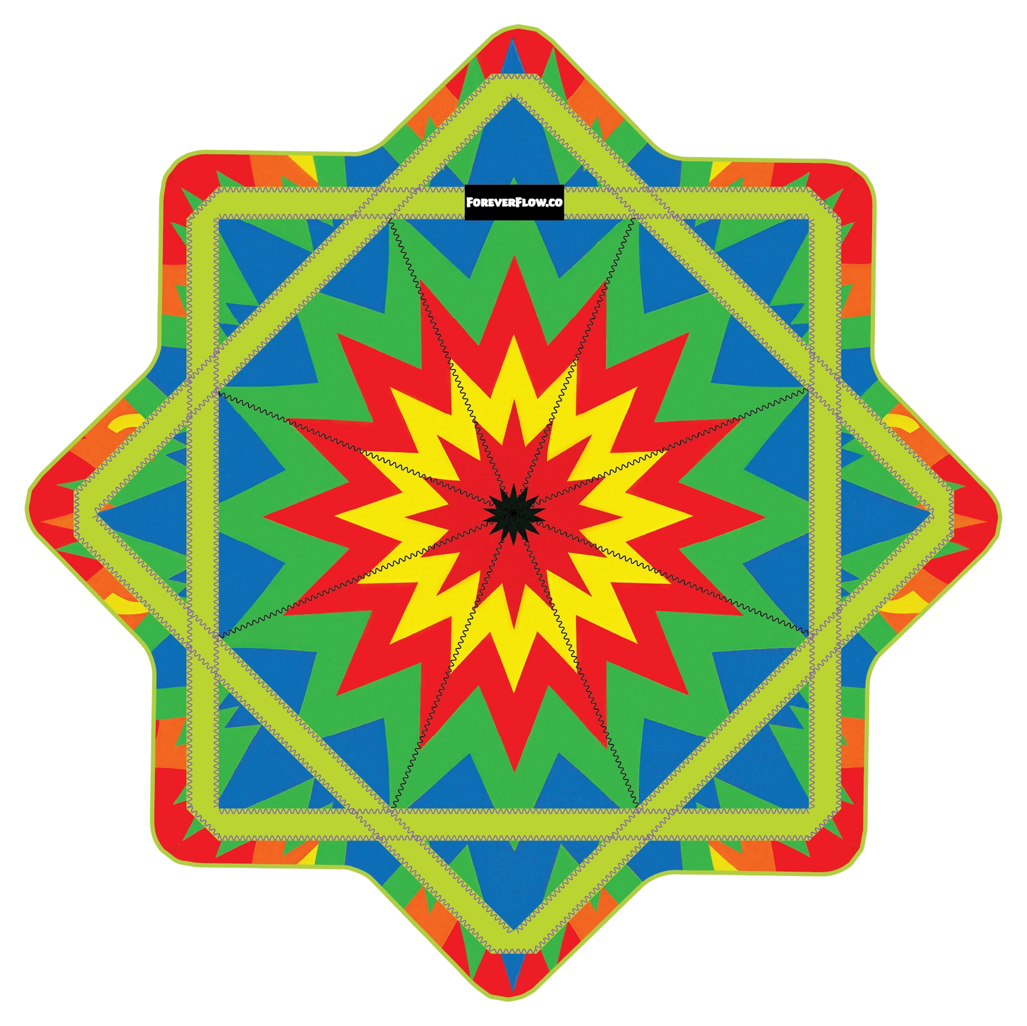 Spiked Star –  GlowStar- LED Light Up 26" (Ships By Nov. 10th)